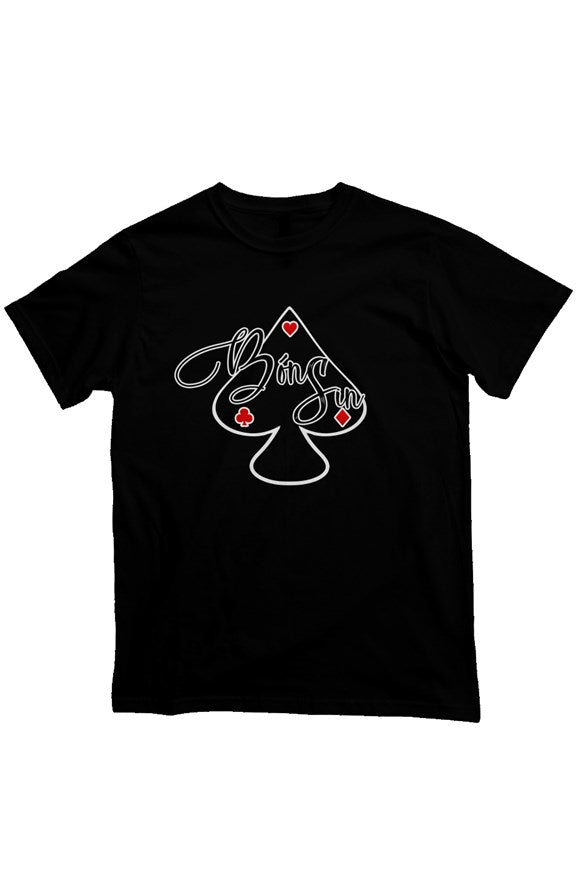 Classic Spade Heavyweight T Shirt Black