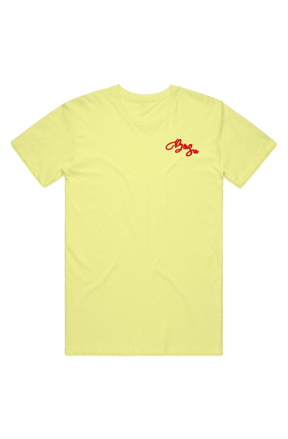 Next Currency Tee Yellow