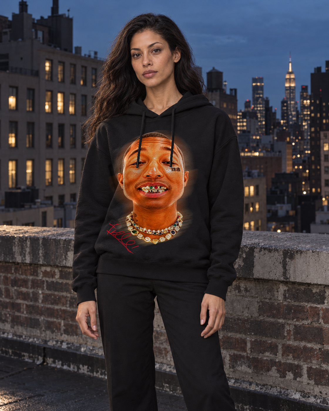 Bón Sin Beat the System Hoodie — Black — Lifestyle