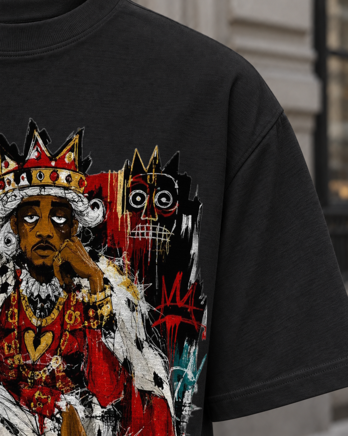 Bón Sin Royal Strategy — Black — Detail