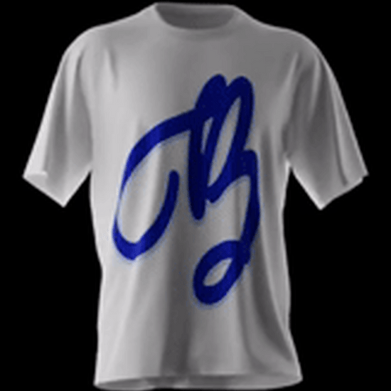 Bon Sin Script B - Royal Blue/Baby Blue