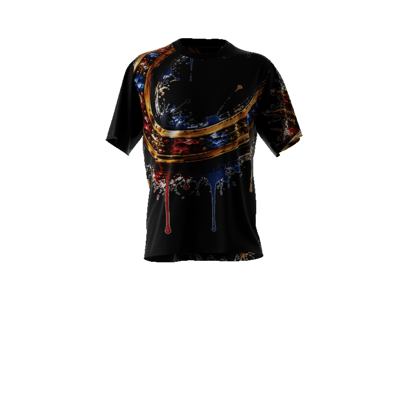 Bon Sin Jewel B Script - Black