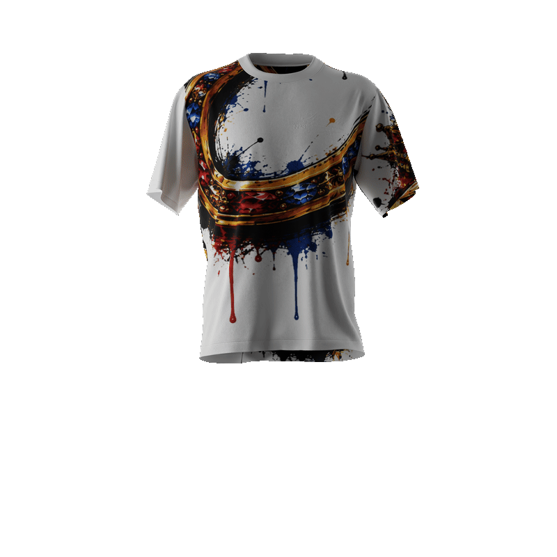 Bon Sin Jewel B Script - White
